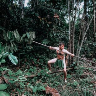 Indiánsky kmeň Huaorani, Amazonský prales, Ekvádor