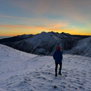 Přechod Faragaše při nejlepším počasí.