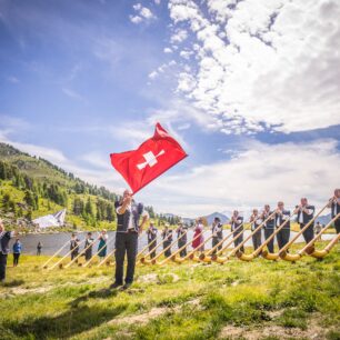Alphorn Festival Nendaz. Foto: Florian Bouvet-Fournier