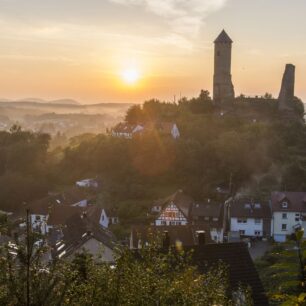 Kirkel: Hrad v Bliesgau © TZ Saarland/Klaus-Peter Kappest