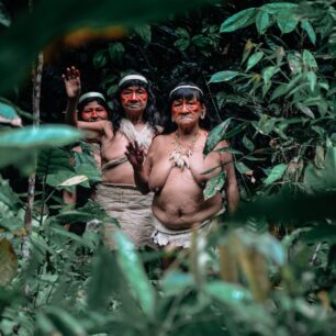 Indiánsky kmeň Huaorani, Amazonský prales, Ekvádor