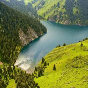 Kanton Karagai - nejzelenější kout Kazachstánu