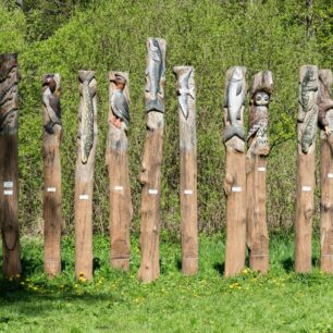 Podobných děl tu najdete celé řady, a to doslova