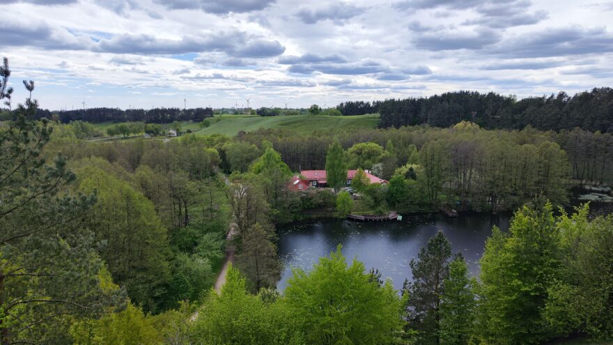 Starý mlýn a informační centrum parku v Turtulu