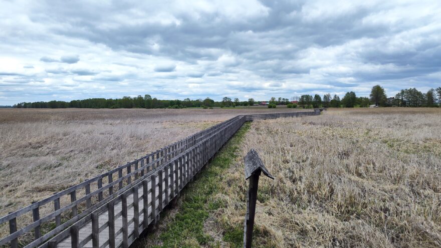 Slavná lávka Waniewo-Śliwno