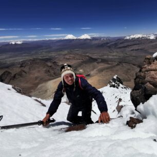 Sólo výstup na nejvyšší horu Bolívie, Sajámu