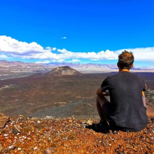 Uprostřed vulkanického pole na severu Argentiny při přechodu Jižní Ameriky