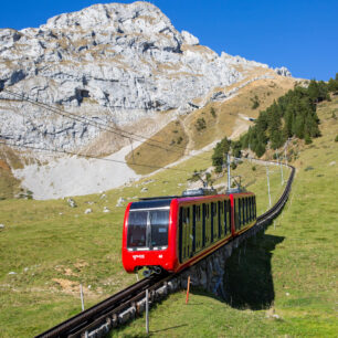 Mattalp, Pilatus Cog railway. Foto: PILATUS-BAHNEN AG / Nadja Lipp