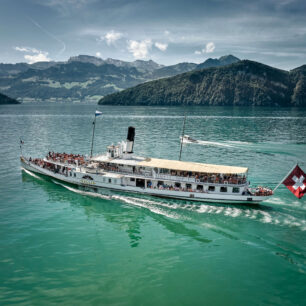 Lake Lucerne, DS Gallia © Schifffahrtsgesellschaft des Vierwaldstättersees (SGV) AG, 2024