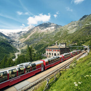Valposchiavo, Bernina Express. Foto: Switzerland Tourism/Marcus Gyger