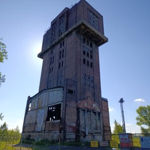 Bytom - těžní věž dolu Krystyna