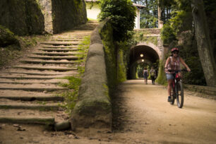 Ruta del Carrilet mezi Olotem a Gironou