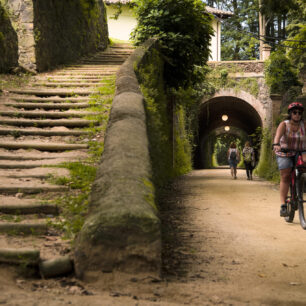 Ruta del Carrilet mezi Olotem a Gironou