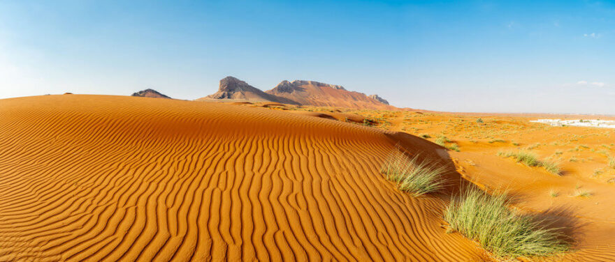 Duny u města Milehah