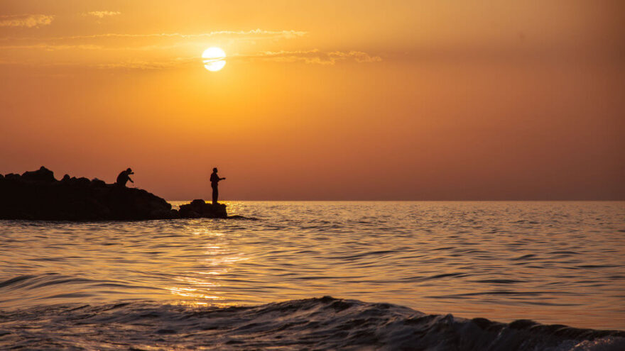 Rybáři v Ras Al Khaimah