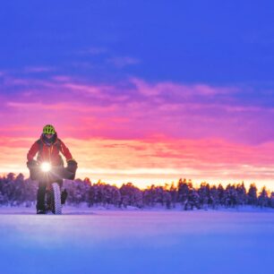 Přes jezero Inari. Foto: Petr Jan Juračka
