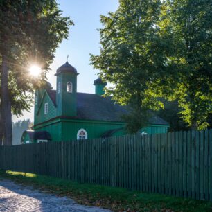 Dřevěná mešita ve vesnici Kruszyniany