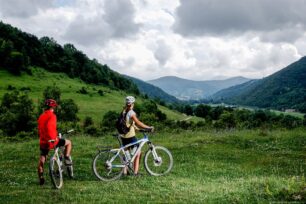 Na kole v Ripollès. Foto: Alex Gosteli