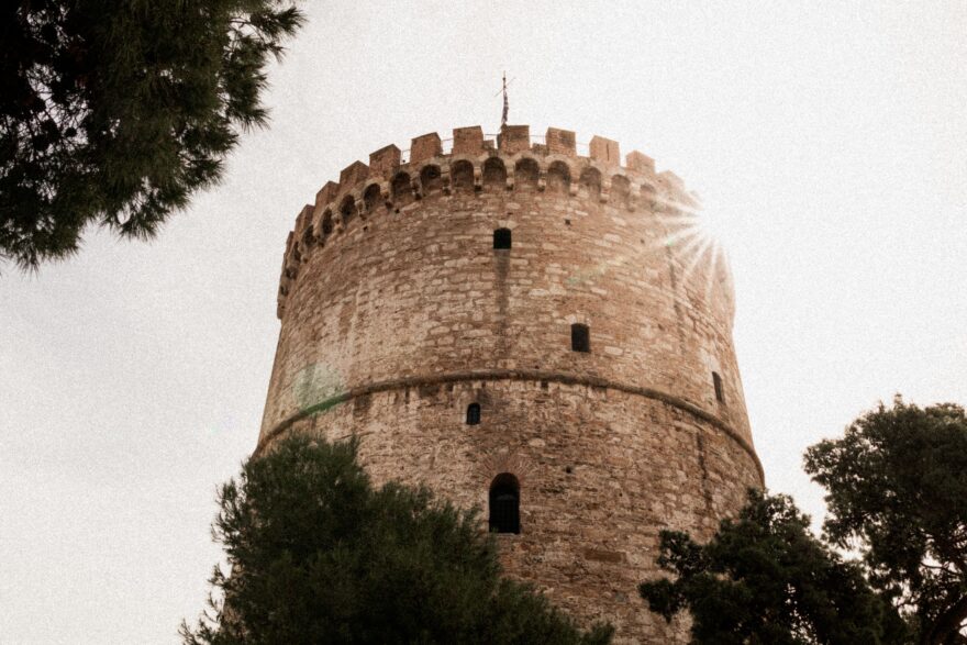 Po prochození a prostopování (nepříliš vzhledných) periferií Soluně, bylo fajn vidět i něco krásného z místní historické architektury.