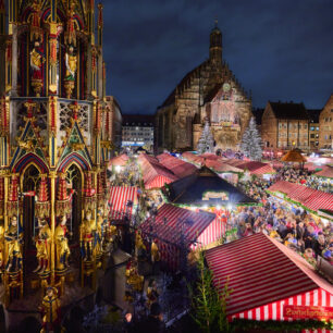 Norimberk: Christkindlesmarkt © DZT/Jens Wegener