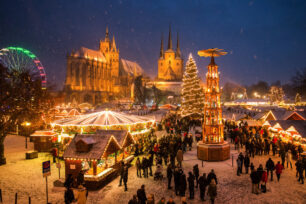 Erfurt: Vánoční trh © Stadtverwaltung Erfurt/Matthias F. Schmidt