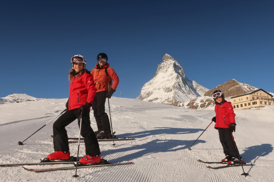 Zermatt – lyžování s kulisou Matterhornu