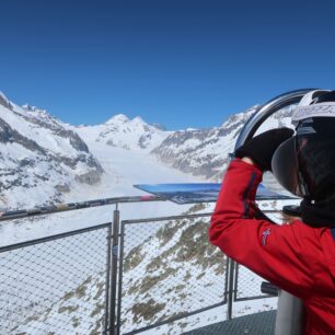 Aletsch arena – panoramatické trasy nad nejdelším ledovcem Alp