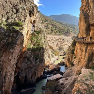 Caminito del Rey patří k nejznámějším výletům v Andalusii