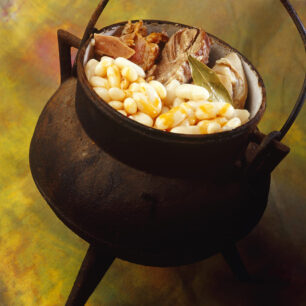 Judías de El Barco de Ávila – vyhlášené fazole. Zdroj: Turismo Castilla y Leon