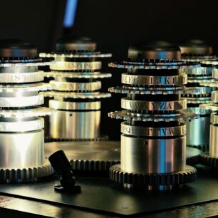 Přístroj Enigma v Centru šifer Enigma