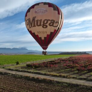 La Rioja lety balonem. Foto: Turespaña