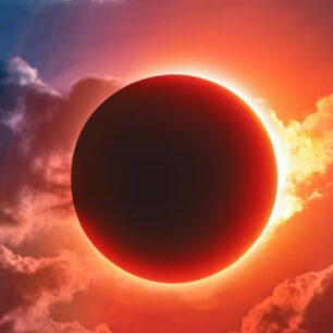 Zatmění Slunce. Zdroj: Shutterstock