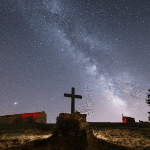 Hvězdná obloha v Chantada. Foto: Turespaña