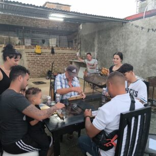 Všudypřítomné domino, třeba i na Vánoce