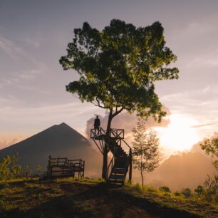 Bajawa viewpoint landscape