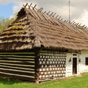 Sanok, skanzen, karpatská vesnička