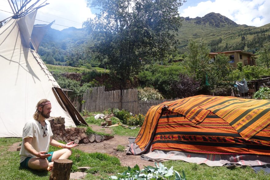 Peru - Obřad potní chýše