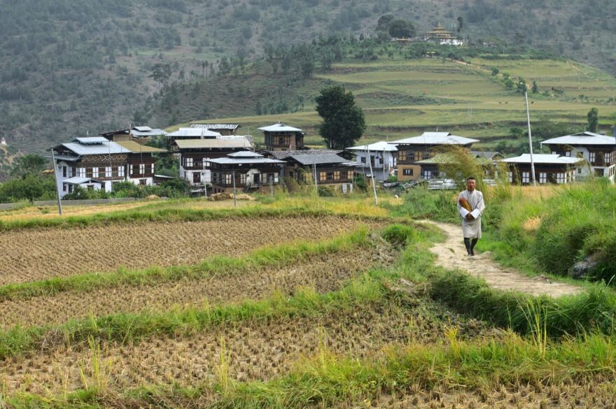Cesta k Chimmy Lhakhang