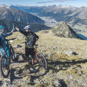 Davos Klosters je jednou z nejlepších bike destinací v Alpách. Foto: MartinBissig