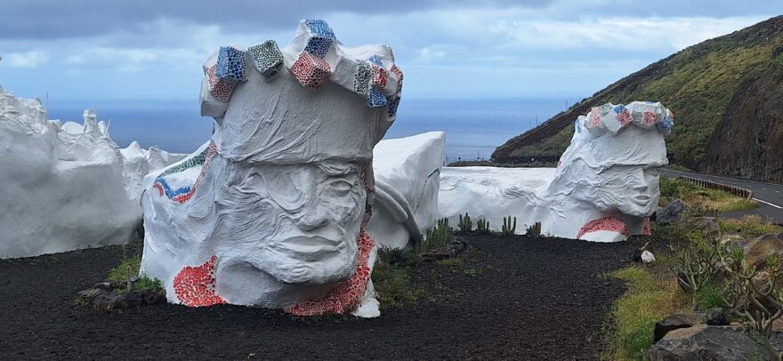 Symbol a pomník na počest největších slavností na El Hierru. Zdroj: Zuzana Churanová