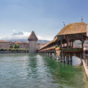 Kapellbrücke - nejstarší zastřešený dřevěný most v Evropě © Switzerland Tourism