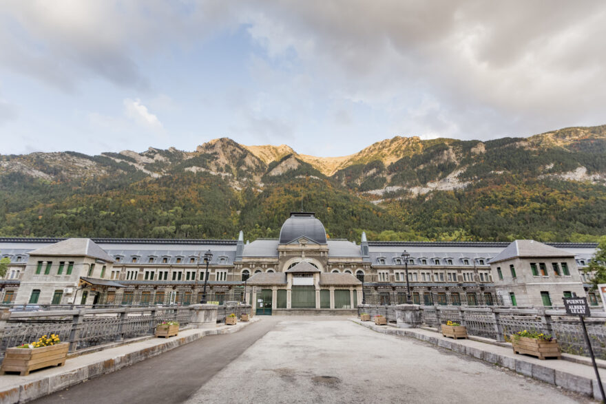 Estacion de Canfranc. Zdroj: Turismo Aragon