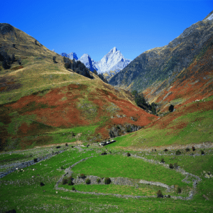 Selva de Oza, Huesca údolí Valle de Hecho. Zdroj: Turespaña