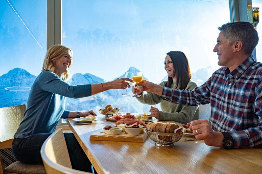 Otáčivá restaurace Piz Gloria