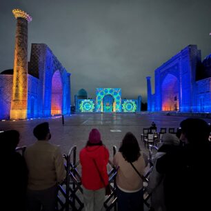 Uzbekistán, Samarkand, Registan