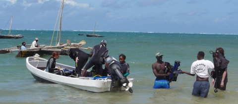 Kouzlo poznávání &#8211; potápění v Keni