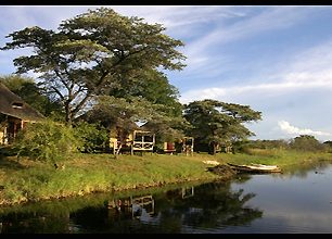 Nepovedené vodopády na Okavangu