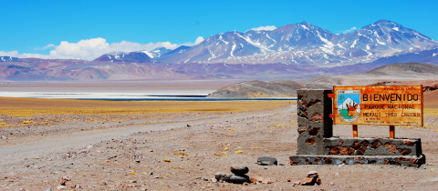 Opuštěné solné království v severním Chile