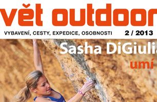 Vychází Svět outdooru 2/2013: Marek Holeček, Sasha DiGiulian a exotické lezení