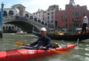 Italské Benátky pohledem kajakáře aneb pozor na gondoly